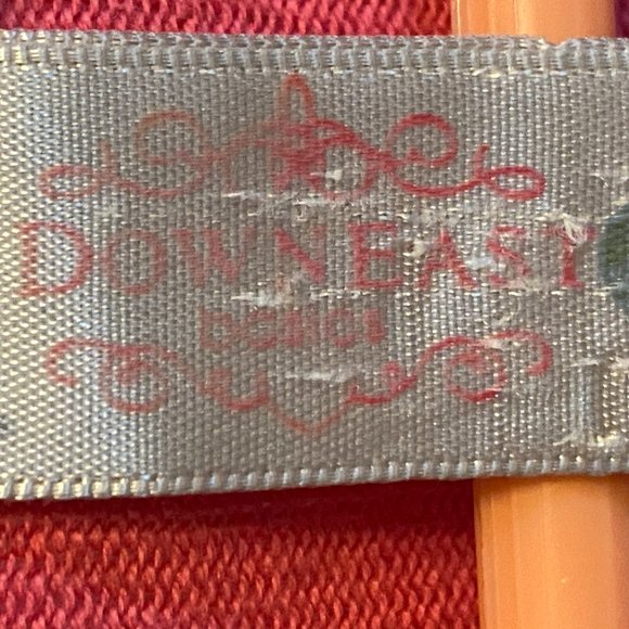 DownEast Pink Floral Applique Cardigan Sweater - Picture 11 of 14